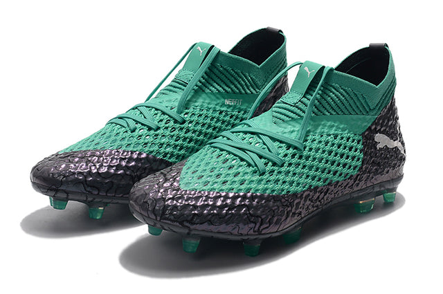 Chuteira Campo Puma Future 2.1 FG Green and Black