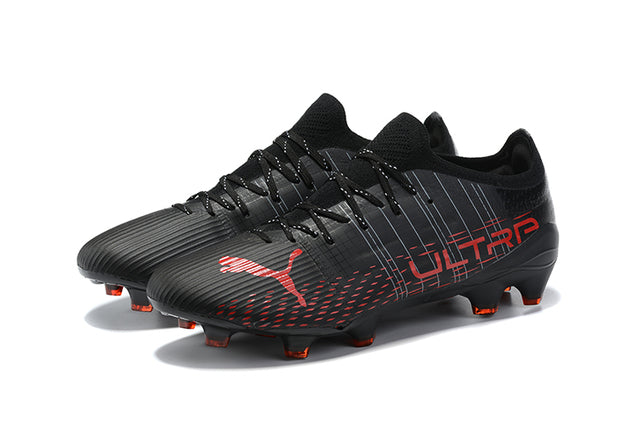 Chuteira Campo Puma Ultra FG Black/Red