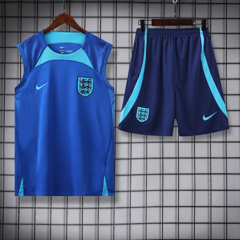 Kit Treino Inglaterra 22/23 Nike - Azul Claro