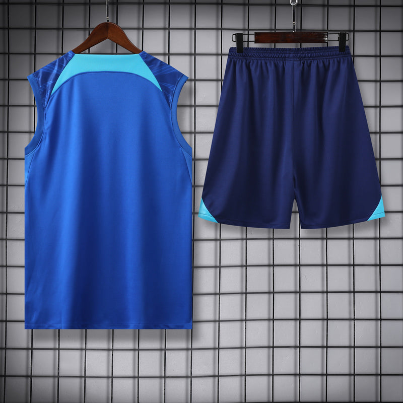 Kit Treino Inglaterra 22/23 Nike - Azul Claro