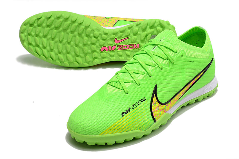 Chuteira Society Nike Air Zoom TF Verde - Low